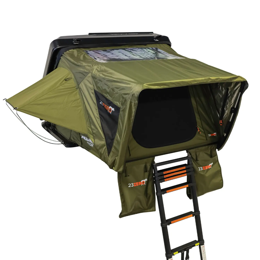 23Zero Armadillo Horizon 2: Premium Hardshell Rooftop Tent - All Seasons - (Left Open Only)