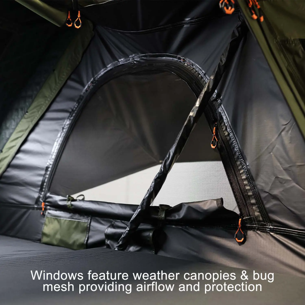 23Zero Armadillo Horizon 2: Premium Hardshell Rooftop Tent - All Seasons - (Left Open Only)