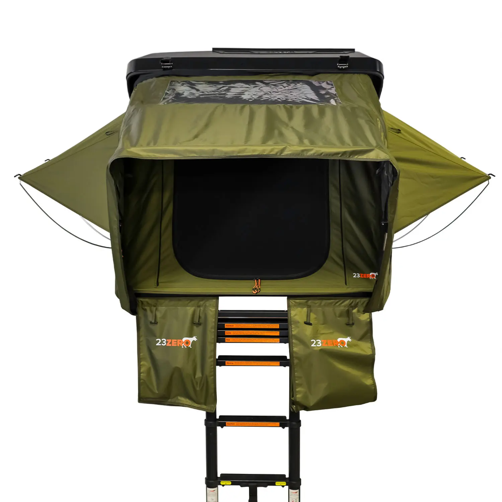 23Zero Armadillo Horizon 2: Premium Hardshell Rooftop Tent - All Seasons - (Left Open Only)