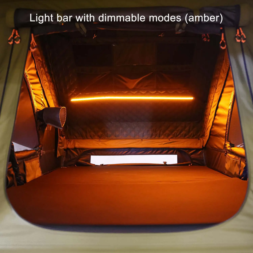 23Zero Armadillo Horizon 2: Premium Hardshell Rooftop Tent - All Seasons - (Left Open Only)