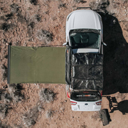 23Zero Bushman 90” Straight Pull Awning 90″x 98″