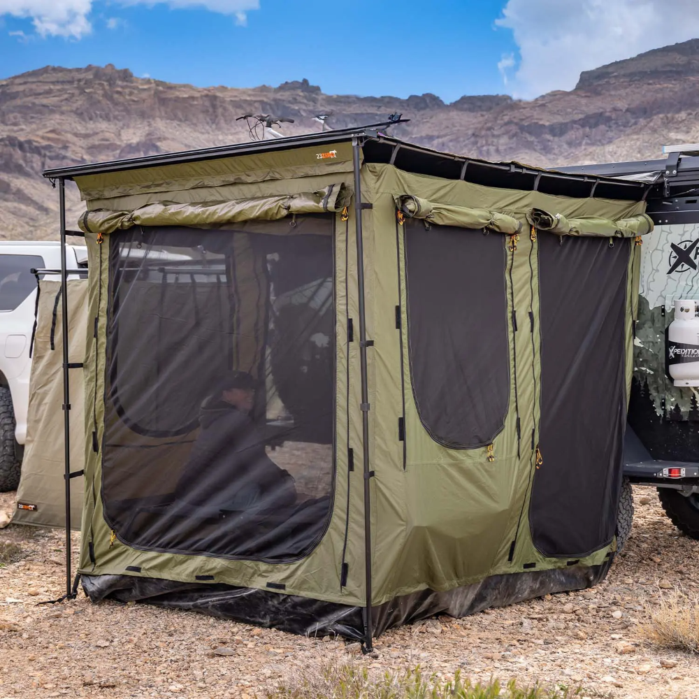 23Zero Bushman Awning Room 78″ x 98″ — Expand Your Outdoor Living Space