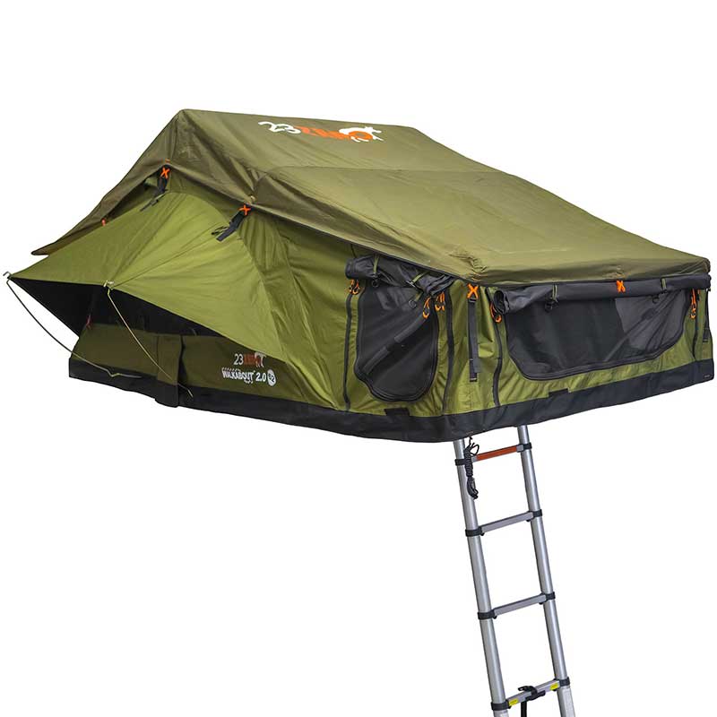 23Zero Walkabout 56 2.0 Roof Top Tent All Open 