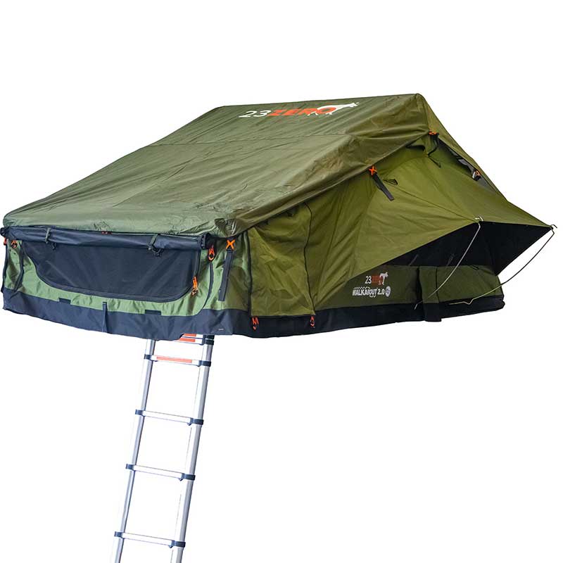23Zero Walkabout 62 2.0 Roof Top Tent Open View 