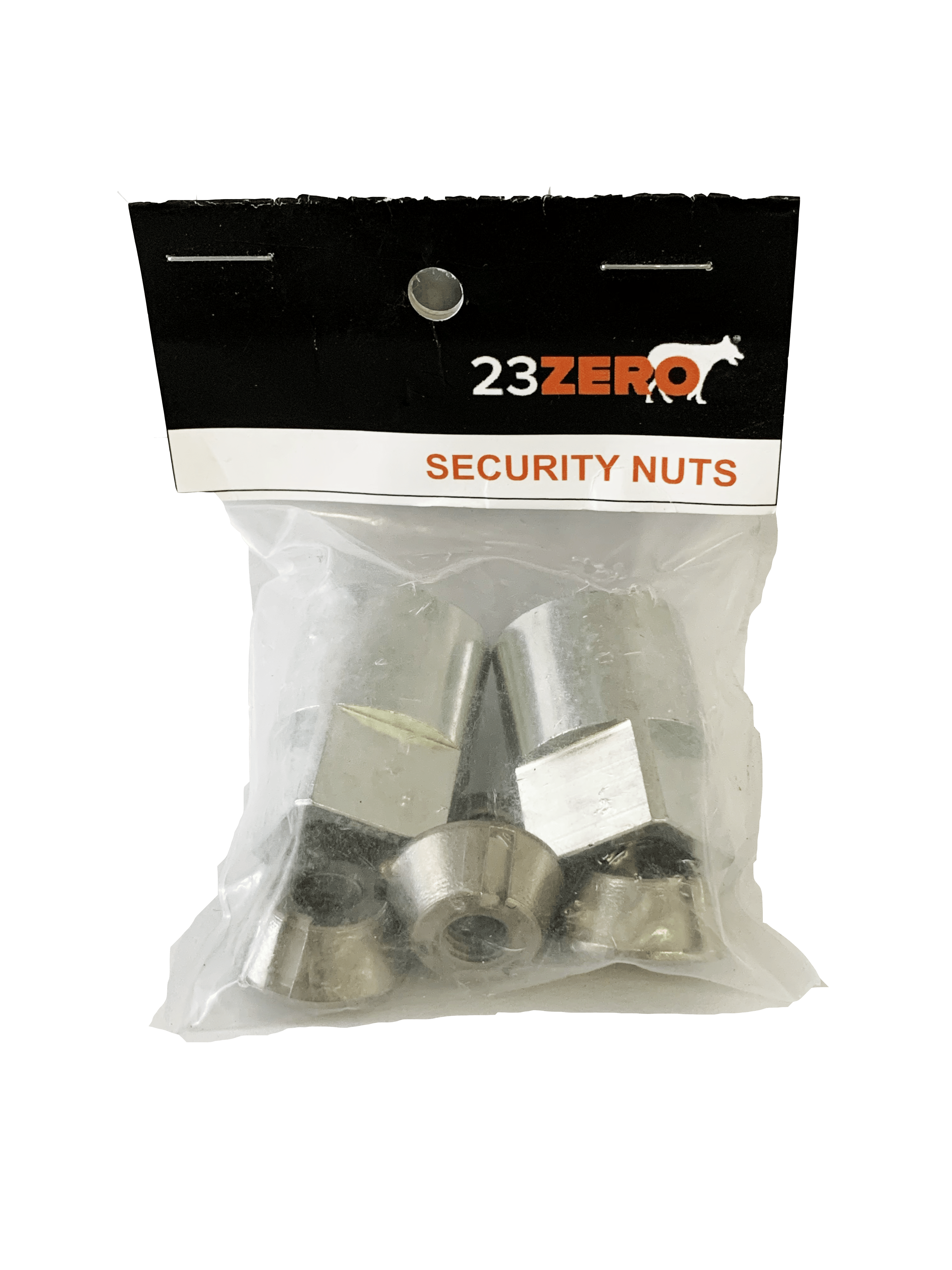 23Zero Security Nuts M5 x 1.25 - 4 Nuts & 2 Keys