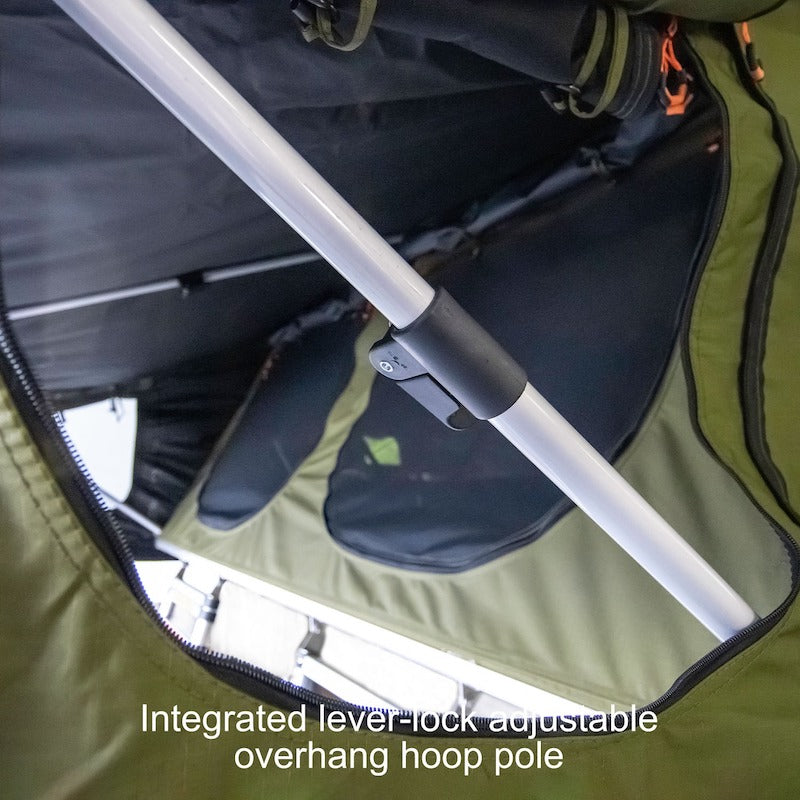 23Zero Walkabout 87 2.0 Roof Top Tent inner tent features