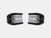 Cali Raised Low Profile Ditch Light Brackets Kit For 2016-2023 Toyota Tacoma