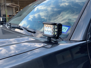 Cali Raised Low Profile Ditch Light Brackets Kit For 2016-2023 Toyota Tacoma