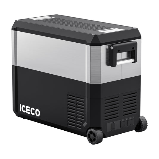 ICECO JP Pro portable freezer Bluetooth app control display