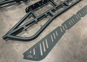 Kickout and removable top plates detail