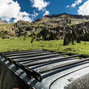 close up look of the top of the 3/4 prinsu 3rd gen 4runner roof rack