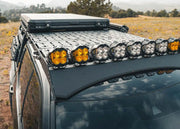 Roof rack with accessories