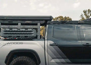 With bed rack integrated