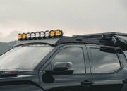 Tundra roof rack with lights