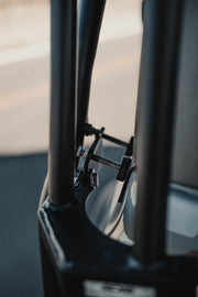 Image showing close up view of the screws and bolts of the stealth rack by gobi mounted on the ford bronco hard top