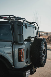 Gobi Stealth Platform Rack for Ford Bronco 4-Door Hard Top - 2021 - On - Sunroof Opening W/ Multiple Light Mount