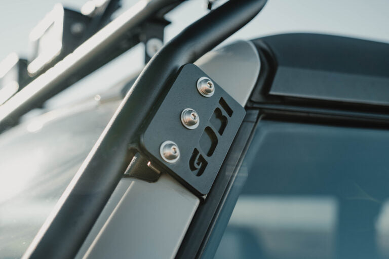 Stainless steel bolts of the stealth platform gobi rack
