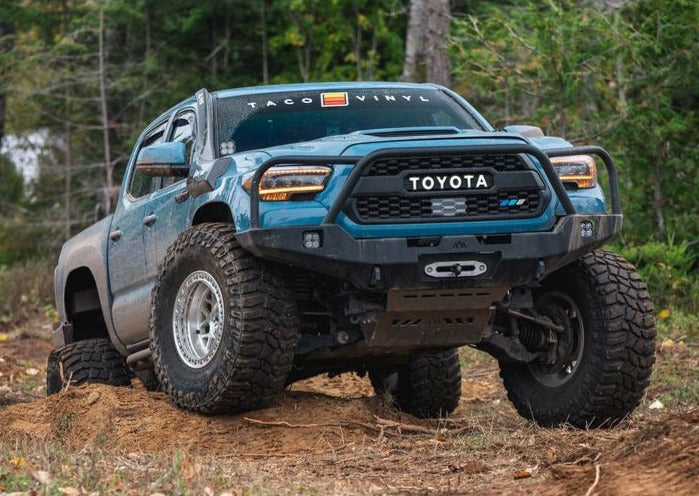 Backwoods Toyota Tacoma 3rd Gen (2016-2023) Hi-Lite Overland Front Bumper [Bull Bar]