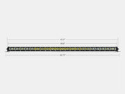Cali Raised LED 42" Slim Single Row LED Bar (Amber)