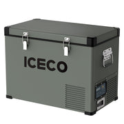 ICECO VL45 olive 47.5QT single zone portable fridge front view