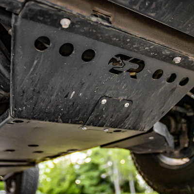 Cali Raised LED Front Skid Plate For 2010-2014 Toyota FJ Cruiser