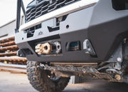 Steel winch cradle close up