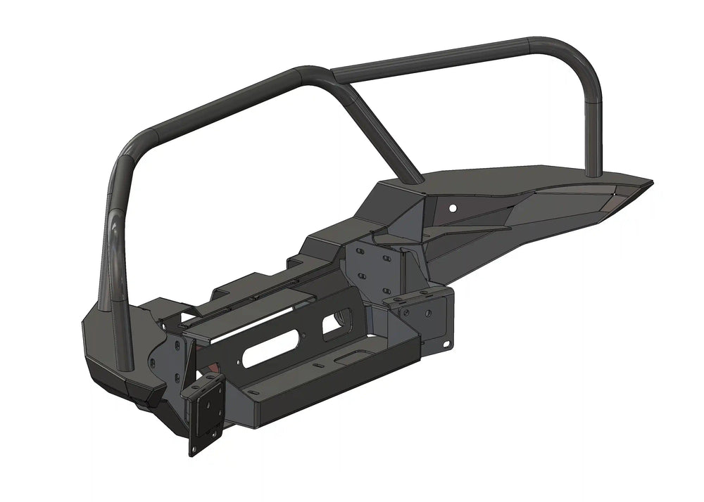 Rear view showing aluminum shell construction