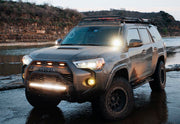Cali Raised Low Profile LED Ditch Light Brackets Kit For 2010-2024 Toyota 4Runner