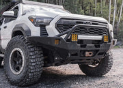 Prerunner bumper with winch installed