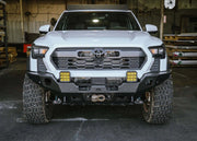 Complete winch bumper installation