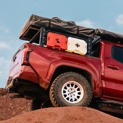 Cali Raised LED Overland Bed Rack For 2024+ Toyota Tacoma