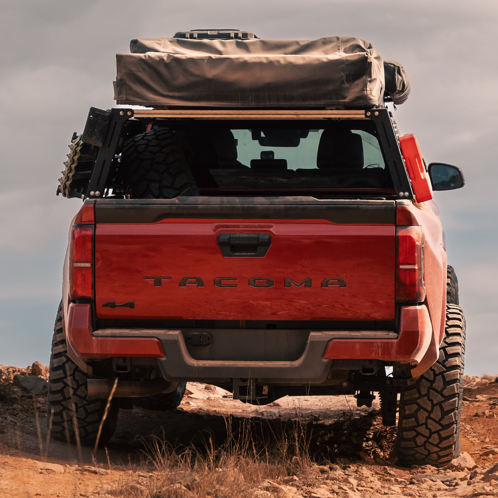 Cali Raised LED Overland Bed Rack For 2024+ Toyota Tacoma