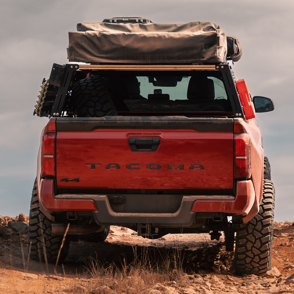 Cali Raised LED Overland Bed Rack For 2024+ Toyota Tacoma