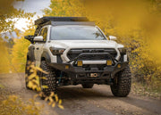 Prerunner bumper in fall off-road setting
