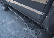 Textured finish on Tacoma rock sliders