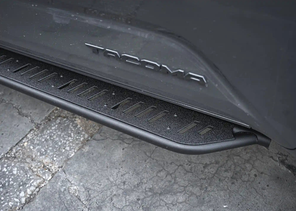 Premium finish on 4th Gen Tacoma sliders
