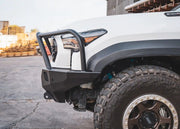 Side profile showing approach angle