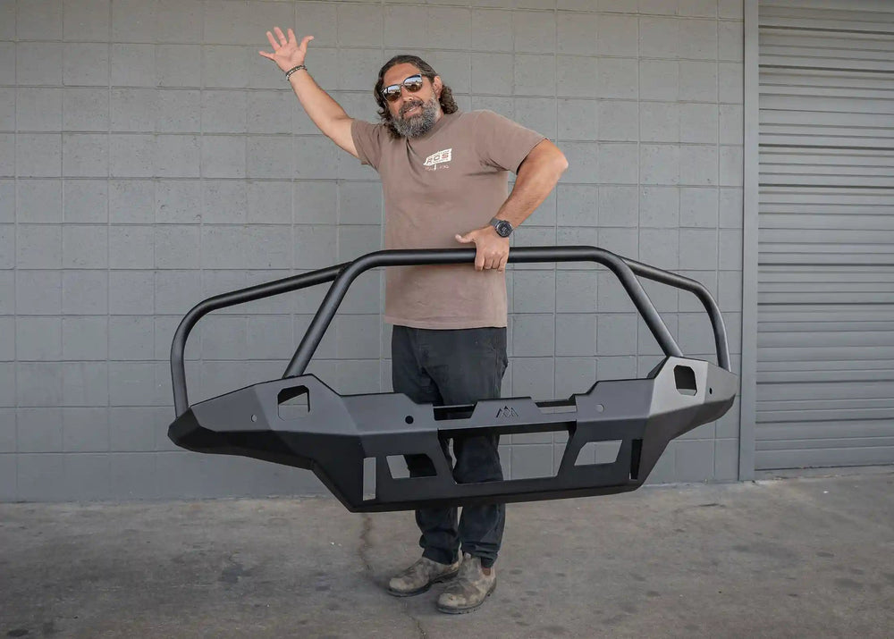 One-hand lift demonstrates 86 lb total weight