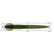 50" LED Double Row Light Bar - Combo Optic