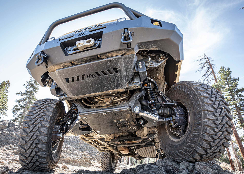 Backwoods Adventure Mods Aluminum Connector Skid Plate for 5th Gen Toyota 4runner Front Bumper
