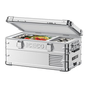 ICECO APL20 compact 12V car camping freezer silver