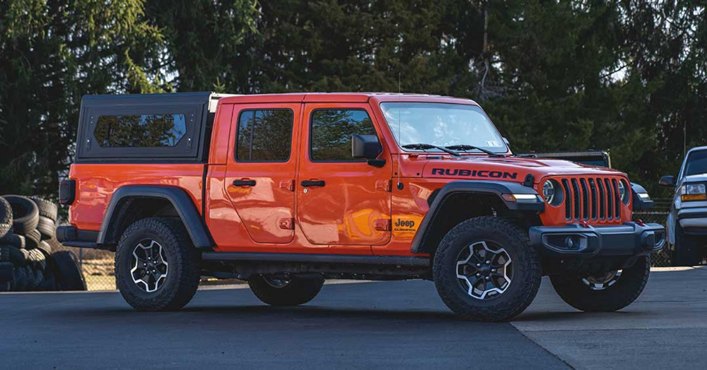 Alu-Cab Contour Canopy For Jeep Gladiator 2019-Current