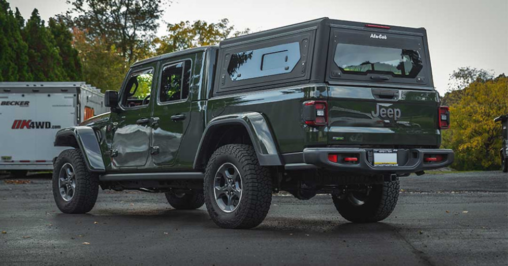 Alu-Cab Contour Canopy w/ Side Windows For Jeep Gladiator 2019-Current