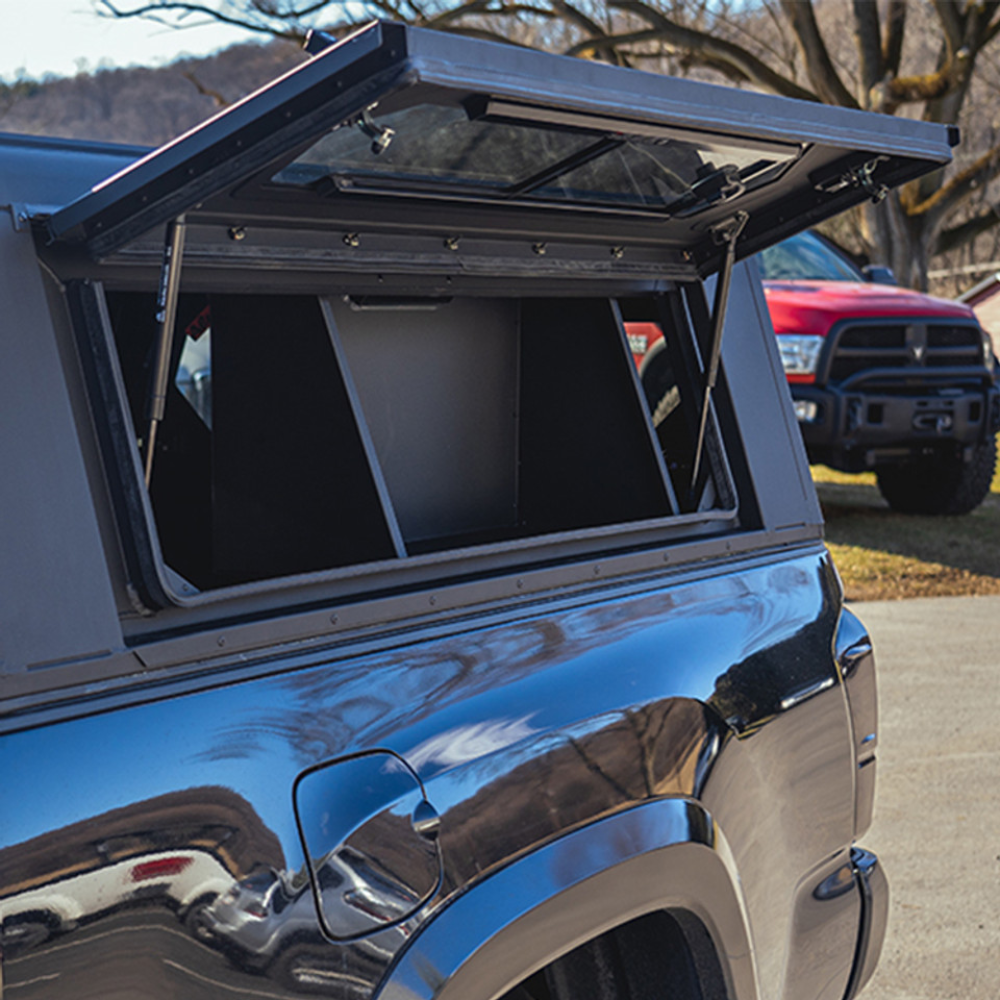 Alu-Cab Contour Canopy with Side Windows For Toyota Tacoma 6' 2016-2023