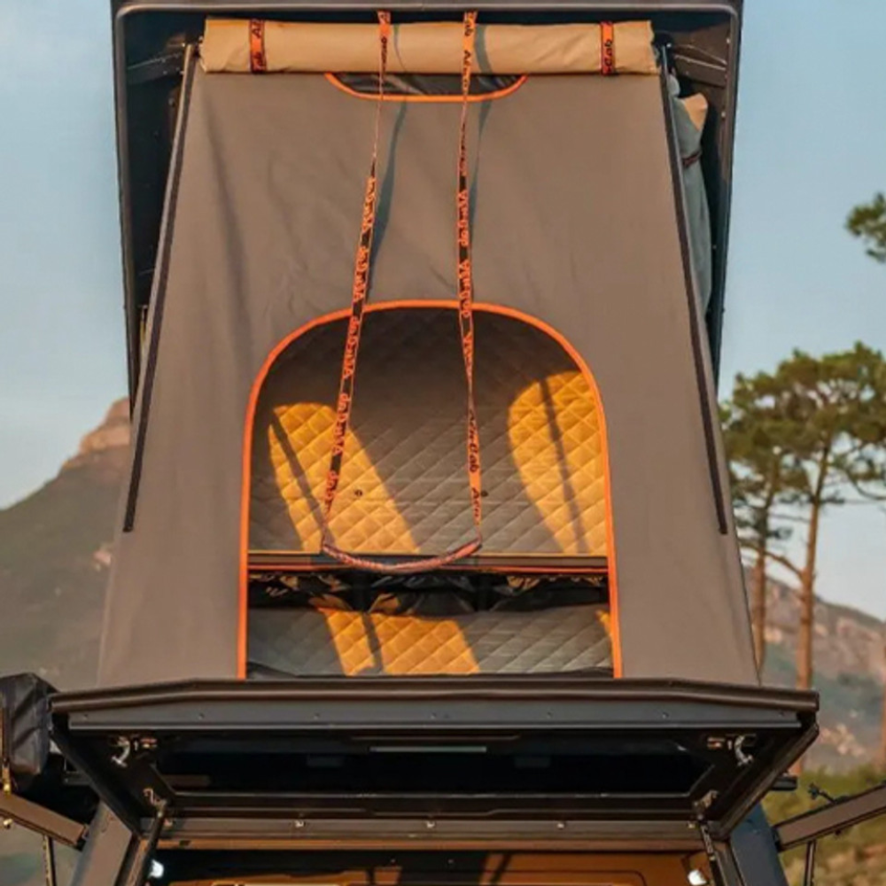 low tent Alu-Cab Gen 3-R Expedition Tent Car Top Tent for Camping