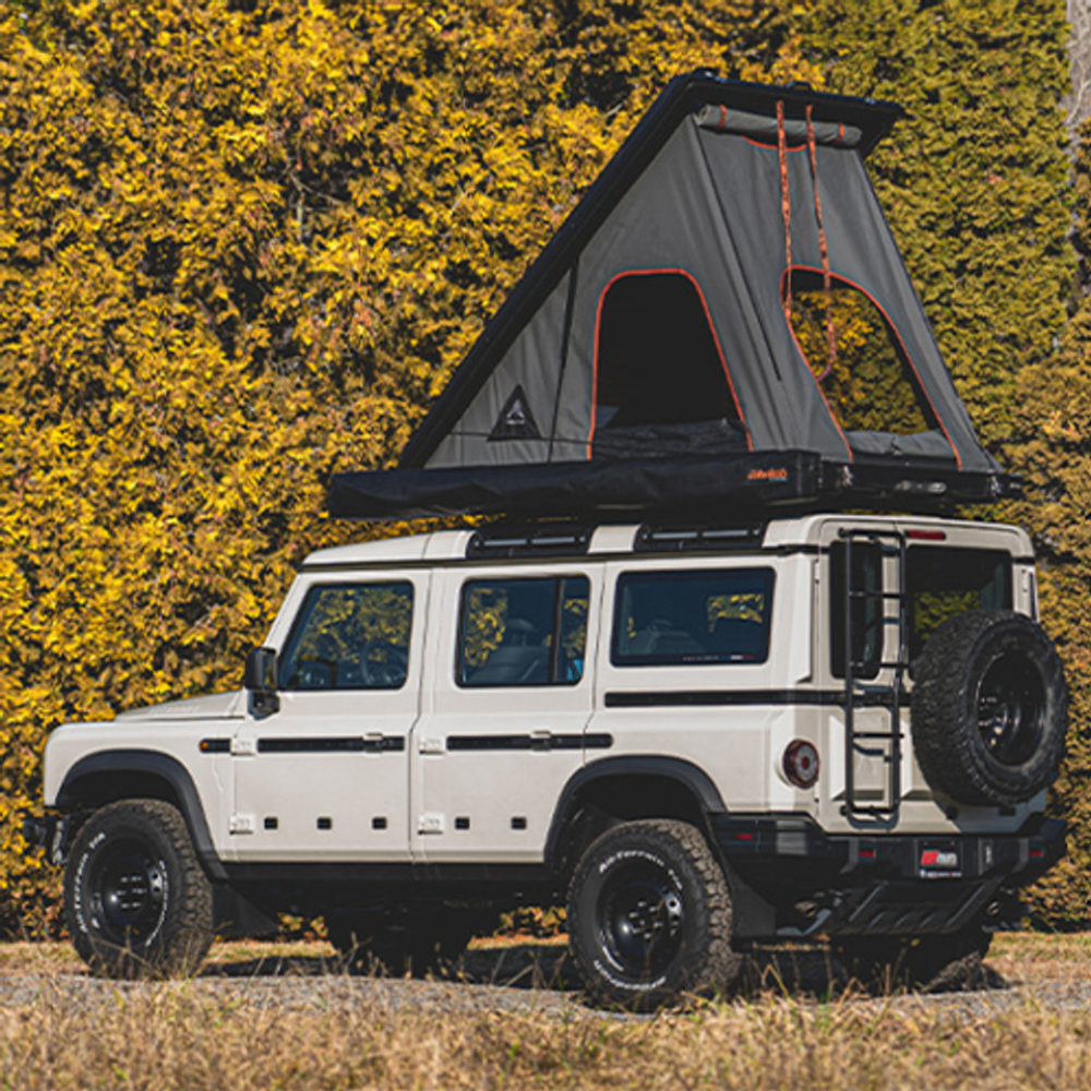 defender 90 roof top tent Alu-Cab Gen 3-R Expedition Tent Car Top Tent for Camping