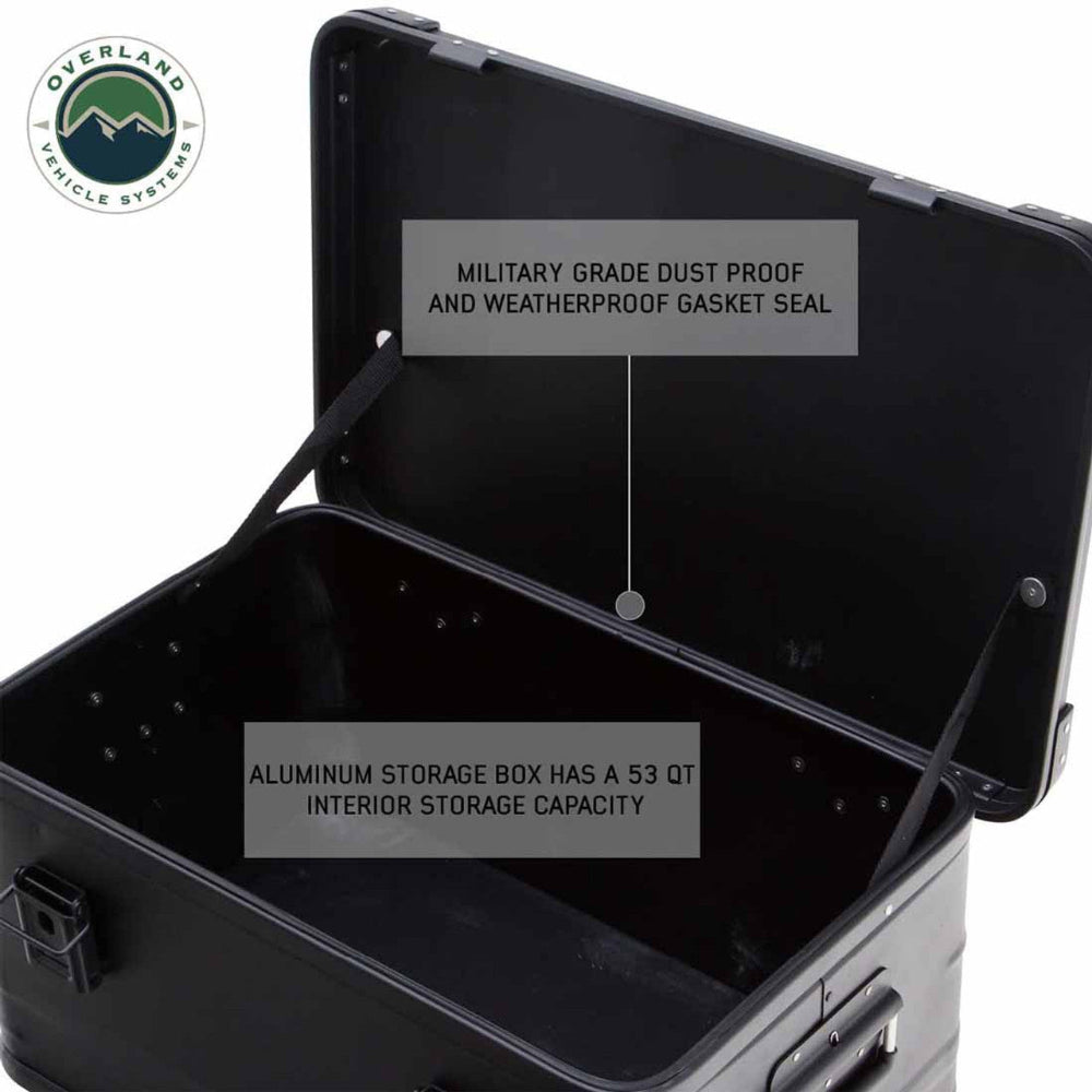 Overland Vehicle Systems
Aluminum Box Storage 53 QT