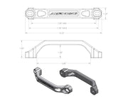 Agency 6 Billet Grab Handles - Pair
