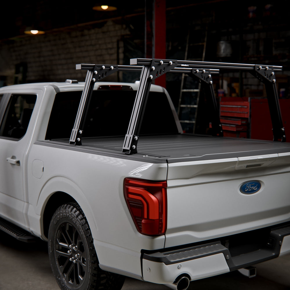F150, F250, F350 - Bed Rack For Covers with T-slots