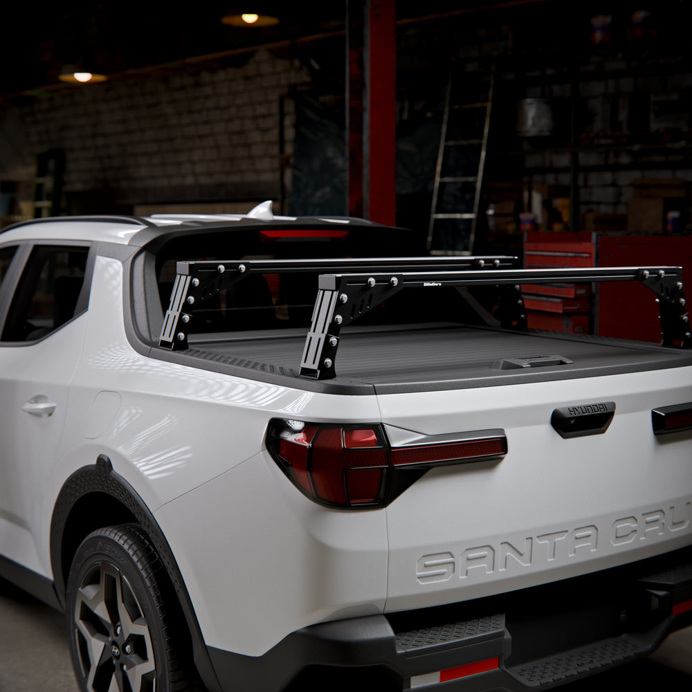 Santa Cruz- Bed Rack For Factory Cover with T-slots